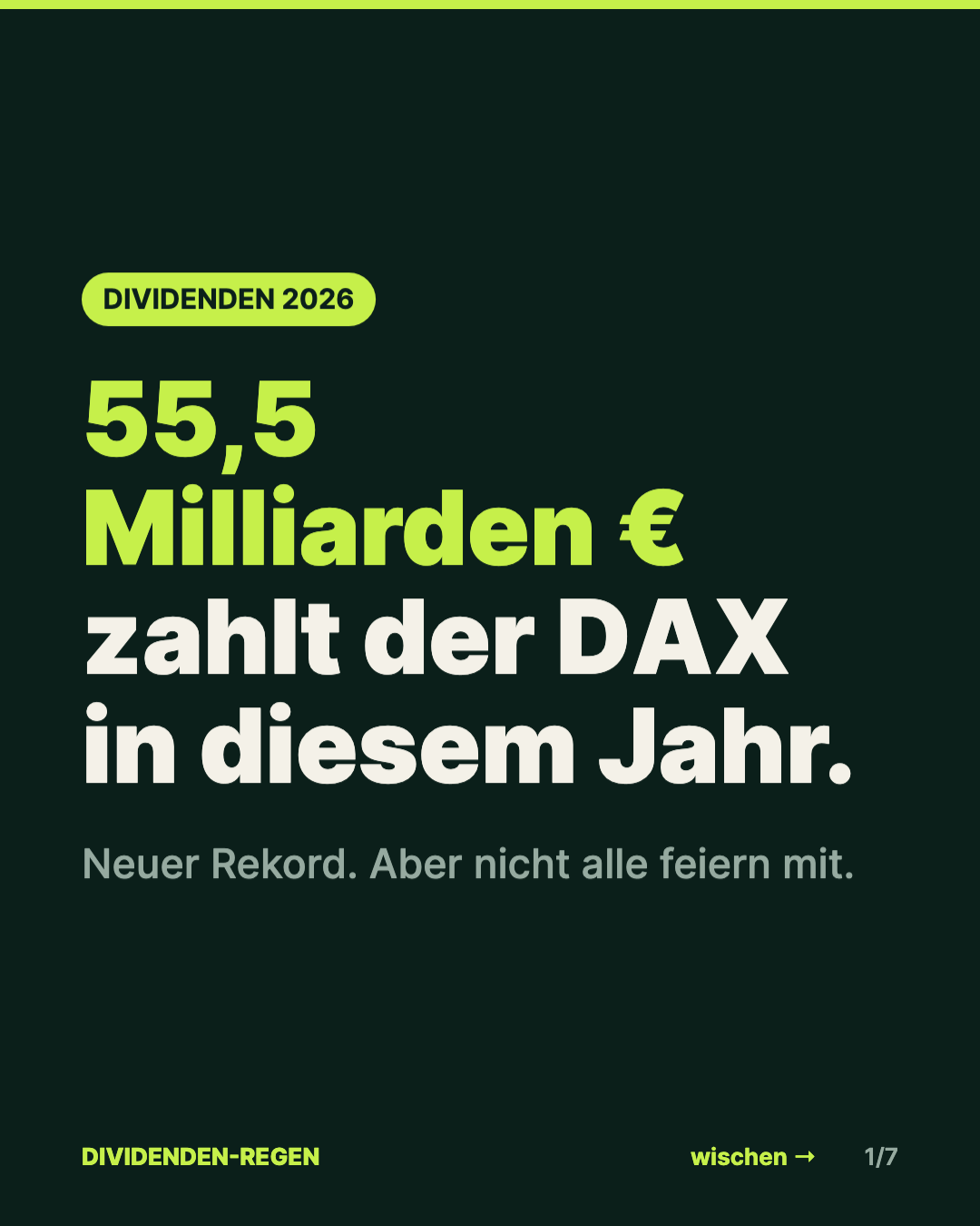 Reel: DAX-Dividenden 2026